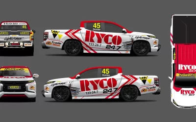 New Year – New 2022 Schedule for RYCO 24•7 Racing x V8 SuperUtes!