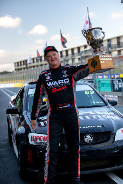 Peter Ward NZ V8 Utes Champion 2022